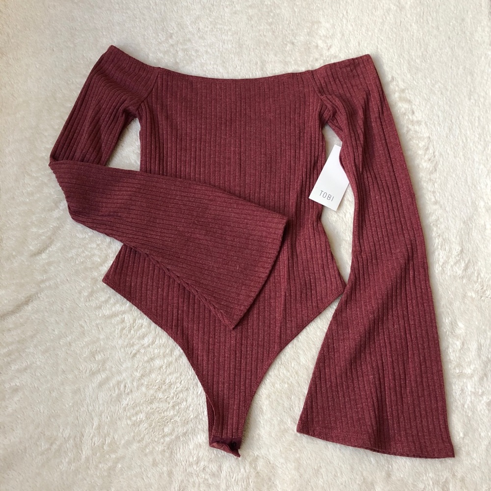 Bell-Sleeve OTS Bodysuit